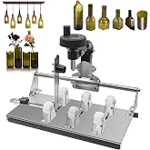 Smasener Glass Bottle Cutter, Suitable for Round and Square Bottles [S-201] | Glass Cutter,Multi-jointed, Adjustable Cutting Arm for Cutting Straight and Curved Lines; Complete DIY Glass Cutting Kit