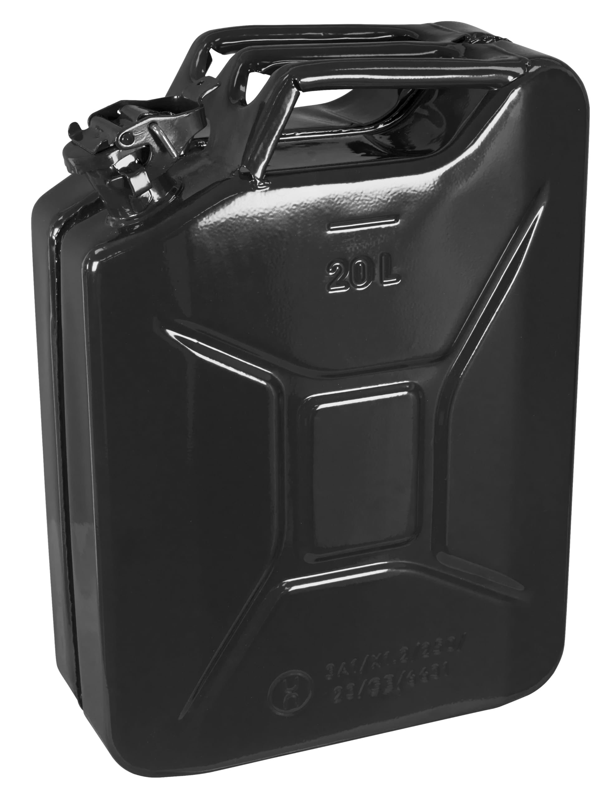 Sealey Jc20B Jerry Can 20Ltr - Black