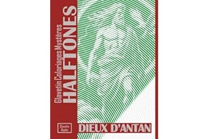 Glavetin - Coloriages Mystères Halftones - Dieux d’Antan: Livre de coloriage mystère pour adultes avec illustrations en demi-