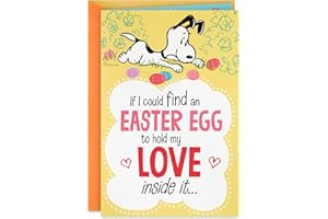 Hallmark Peanuts Easter Card (Pop Up Honeycomb Easter Egg)