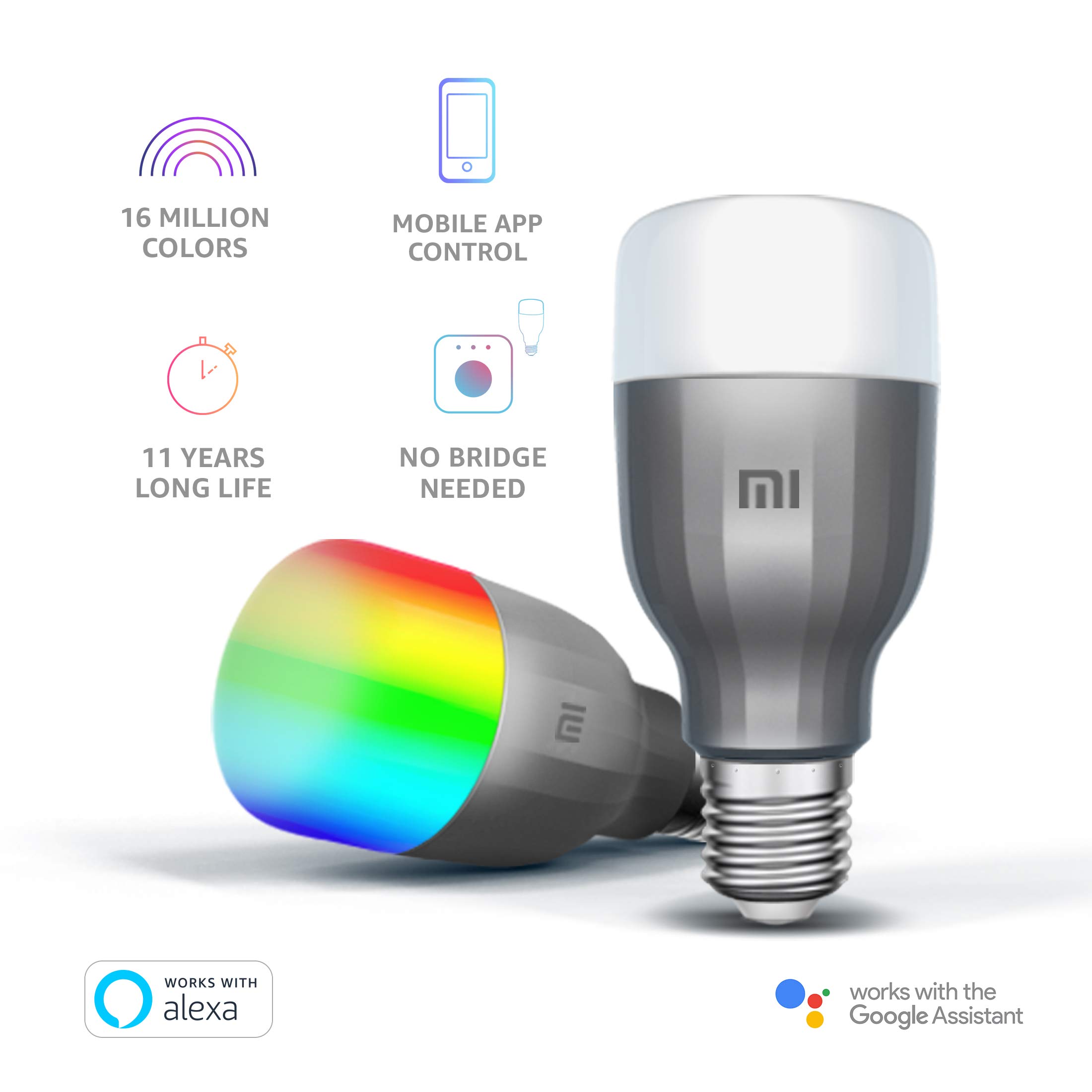 mi led smart bulb white