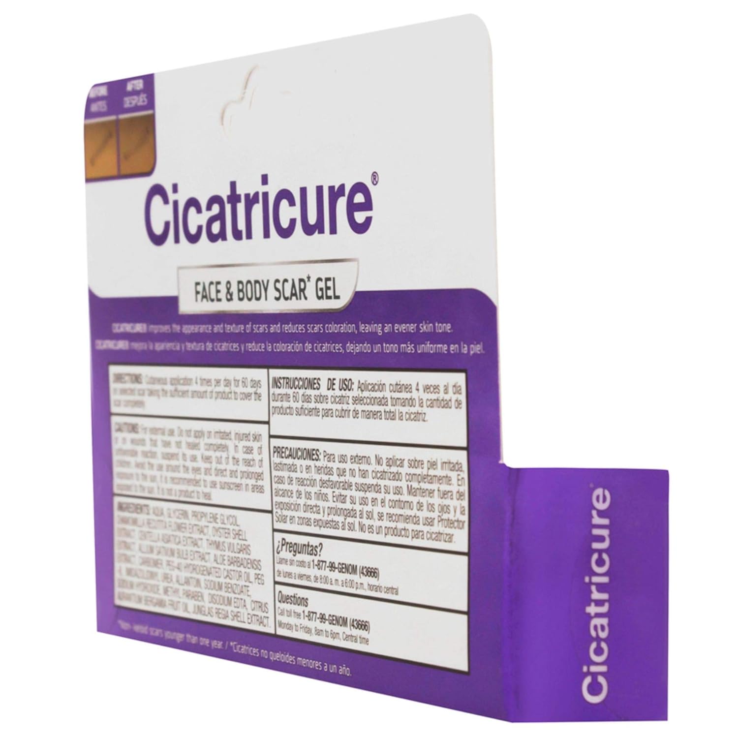 Cicatricure Face & Body Scar Gel, 1 Ounce : Scar Reducing Treatments : Beauty