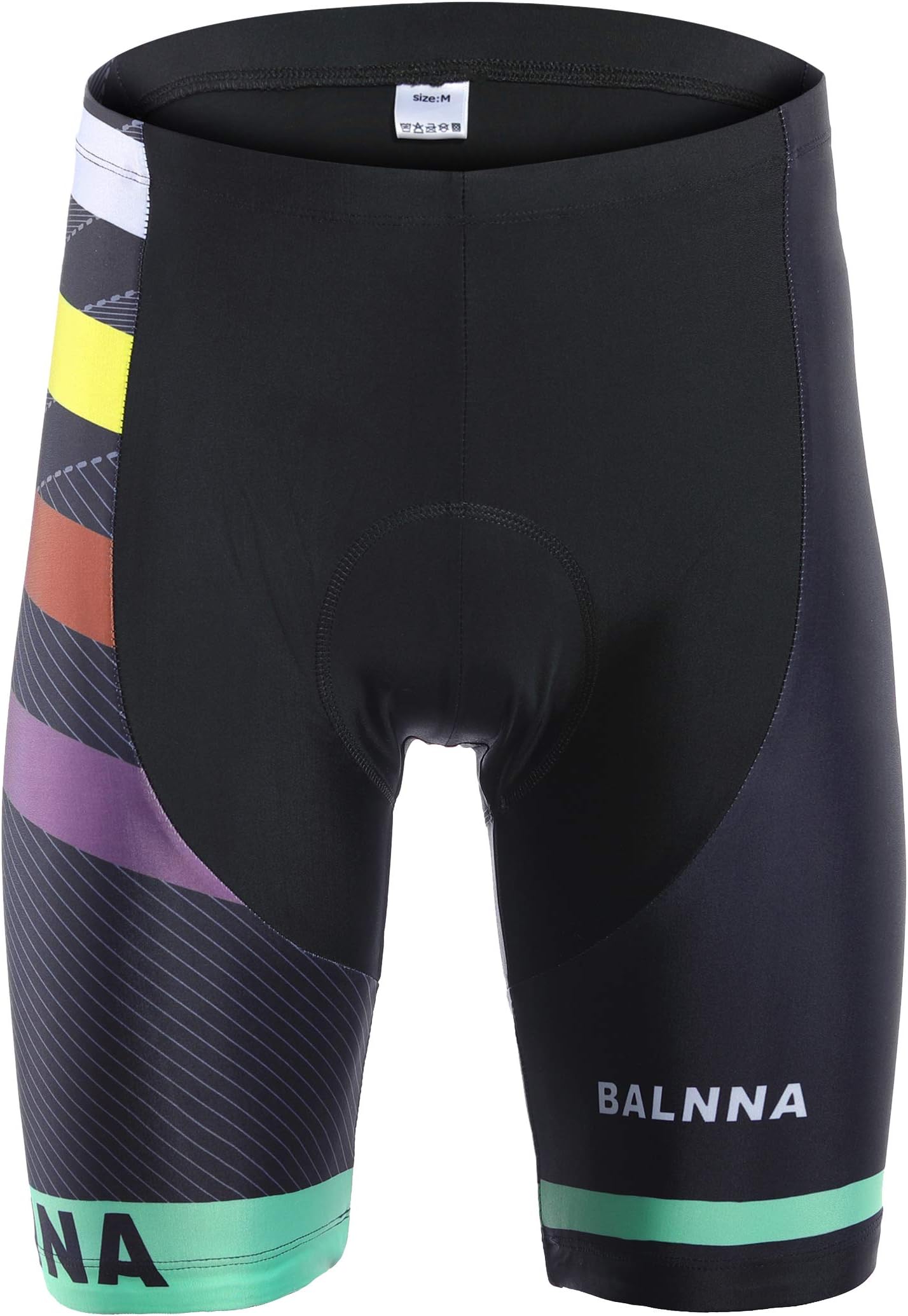 Padded Cycling Shorts, Bike Shorts with Padding for Men and Women Bicycle Riding Shorts 4D Coolmax