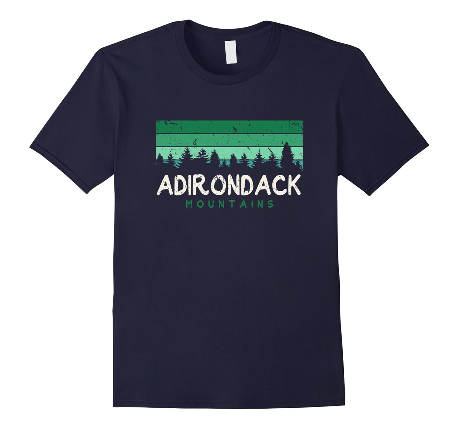 Adirondack Mountains T Shirt New York Vintage Souvenirs-ANZ