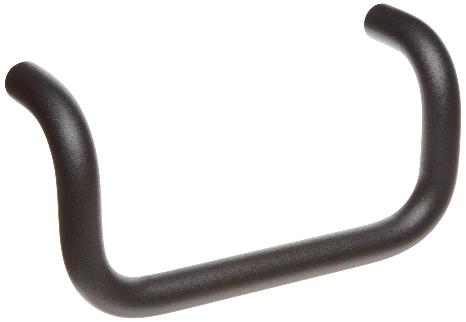 Aluminum Offset Metric Pull Handle with Threaded Holes, Round Grip
