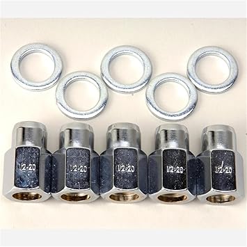 Amazon Com Weld Racing 601 1452 Weld Pro Drag Drag Lug Nuts 5 12 Mm X 1 5 Open End Nuts W Cent Washers Automotive