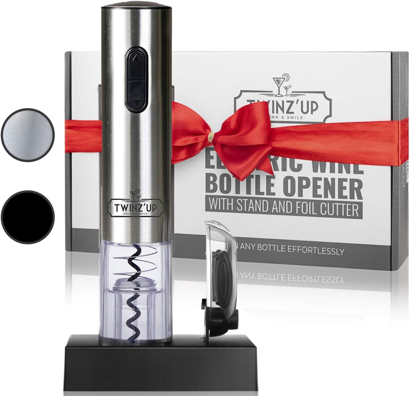 presa luce per bottiglia di vino