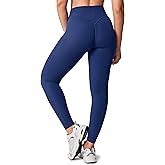 UNISSU Hugcurve No Front Seam Hidden Scrunch Butt High Waisted Workout Leggings for Women Butt Lifting Yoga Pants Gym - 25''