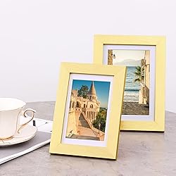 Vittanly 5x7 Picture Frames for Wall Set of