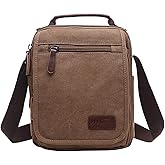 mygreen Small Canvas Crossbody Shoulder Bag Messenger Bag Work Bag | Work Bag