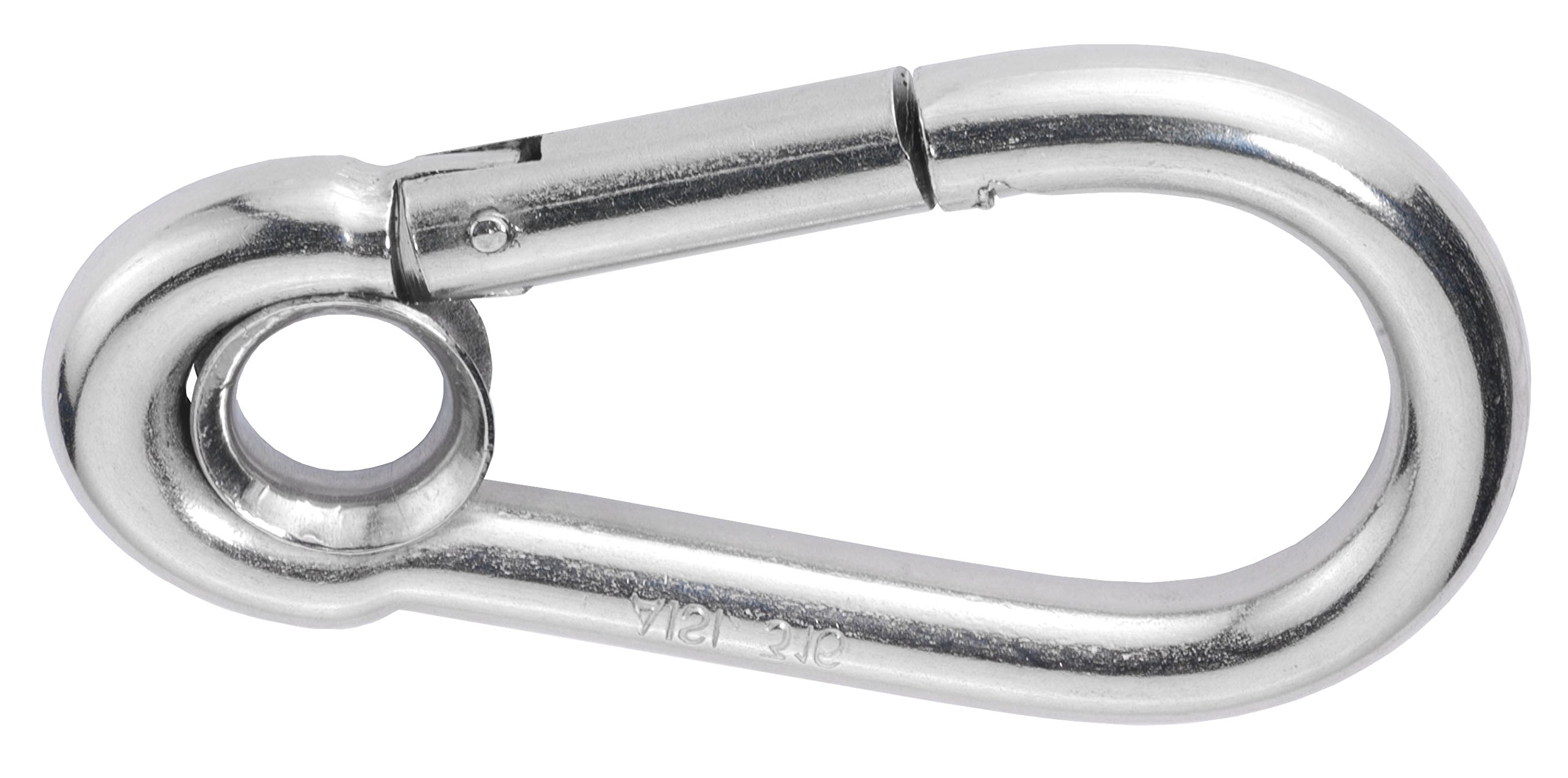 CONNEX DY270972 Carabiner Eye 8x80mm Stain. Steel, Multicoloured, 8 x 80 mm — image 1