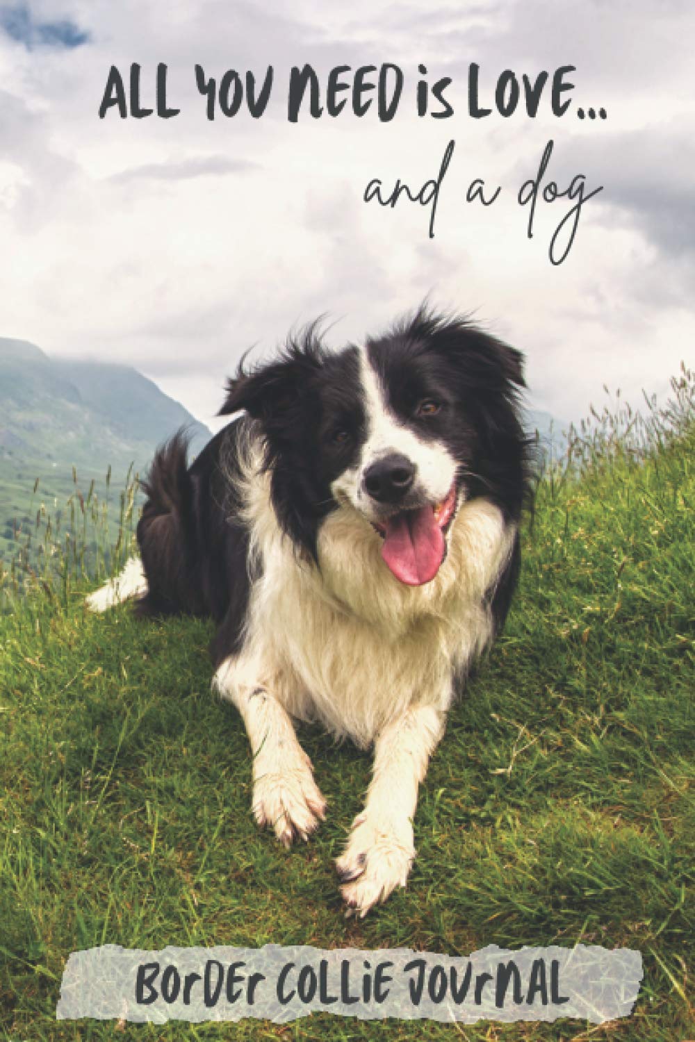 All You Need is Love…and a Dog: Border Collie - Lined Journal / Notebook Gift