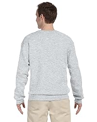 Jerzees Adult 8 oz. NuBlend® Fleece Crew 4XL ASH