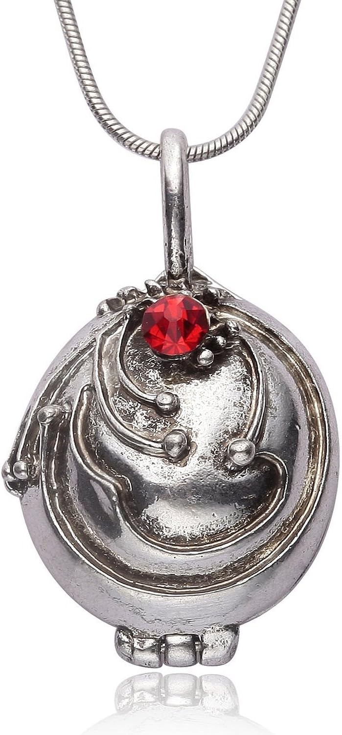 TV Inspired Vampire Antique Silver Opening Locket in Gift Bag