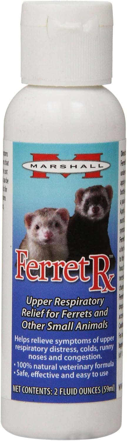 Marshall 2-Ounce Ferret Rx Upper Respiratory Treatment: Pet Supplies