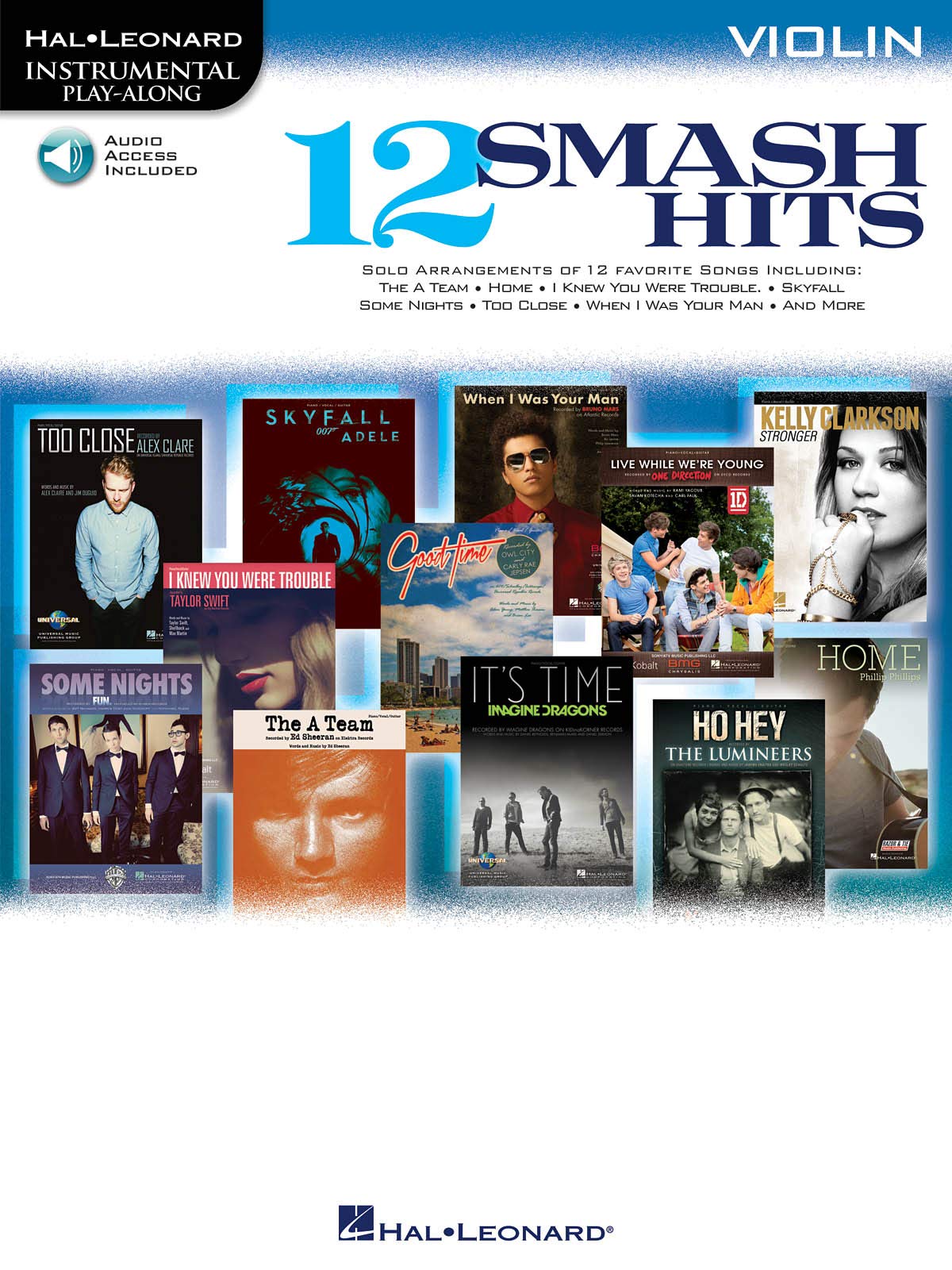Hal Leonard Instrumental Play-Along: 12 Smash Hits (Violin)