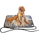 Puppy Heating Pad for Whelping New Born Dog Heated Bed,Heated Puppies Bed,Pet Heated Cat Bed,4 Auto Shut Off Timer,9 Level He