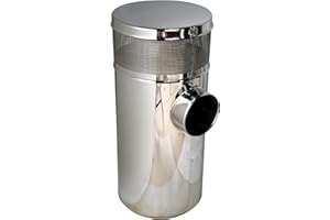 15" Stainless steel Air Cleaner Housing for Kenworth with mounting clamp