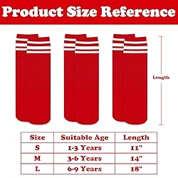 Toddler Soccer Socks 2T-3T Toddler Baseball Socks