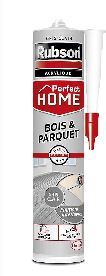 Mastic Acrylique Pour Peintre 310 Ml – Gris – Rebouchage Et étanchéité Des Fenêtres, Portes Et Plinthes
