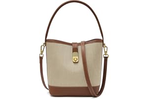 FOXLOVER Small Bucket Bag For Women Fashion Simplicity Crossbody Handbag Designer Shoulder Purse