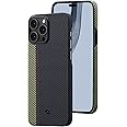 pitaka Case for iPhone 14 Pro Compatible with MagSafe, Slim & Light iPhone 14 Pro Case 6.1-inch with a Case-Less Touch Feeling, 600D Aramid Fiber Made [Fusion Weaving MagEZ Case 3 - Overture]