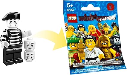 lego mime minifigure