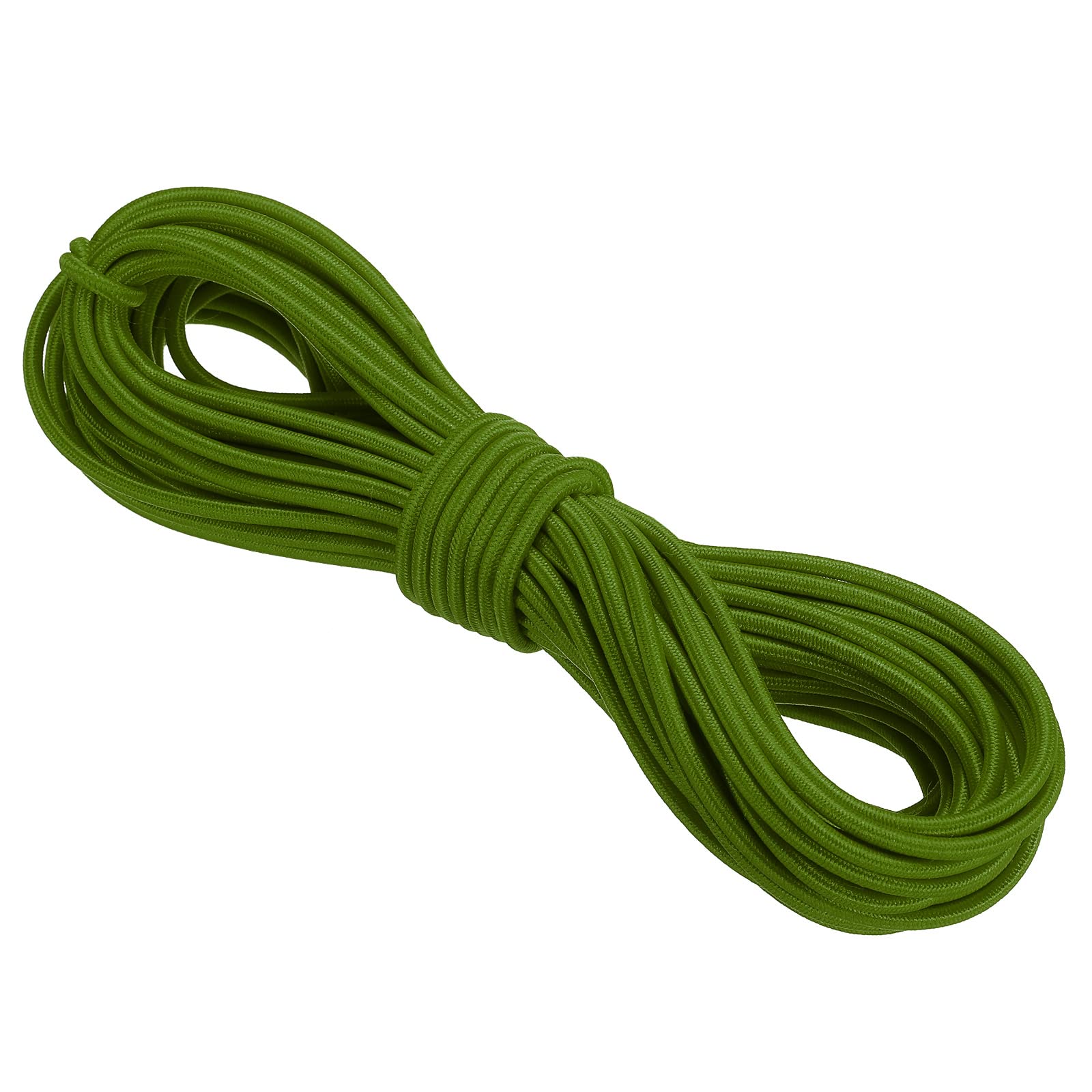 PATIKIL Bungee Cord Elastic Cord Heavy Stretch String Rope 3mm 11 Yards(10m) Light Green for Crafting DIY Sewing Hook Straps Camping Tie Down Strap — image 1