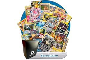 Eevee TCG Random Assortment Bundle || Guaranteed Ultra Rare + 10 Random Cards + Dan123yal Deck Box