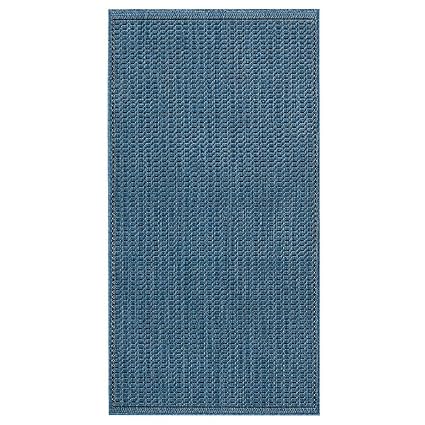 Amazon Saddlestitch All weather Area Rug 2 3"x11 9" RNNR BLUE