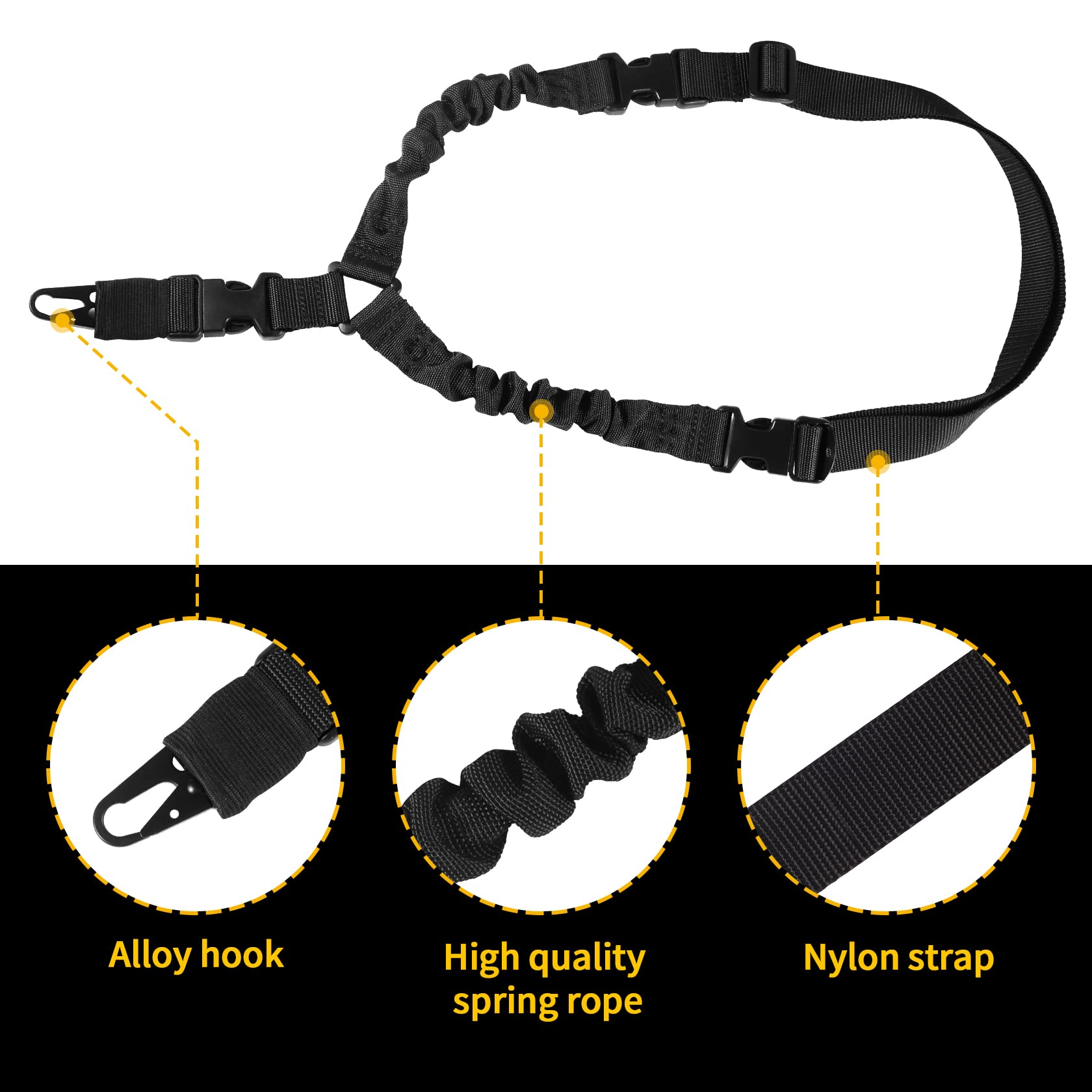 Adjustable Traditional Sling Quick Release Flexible