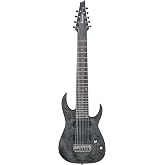 Ibanez Axe Design Lab RG9PB 9-string Electric Guitar - Transparent Gray Flat