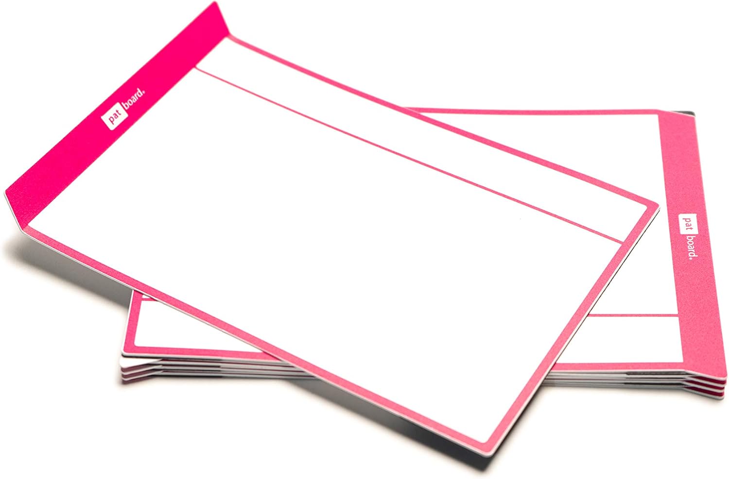 PATboard Scrum Board and Kanban Board - Magnetic Task Cards - L (Large) - Set of 8 - Magenta, 5,7 x 3,9inches