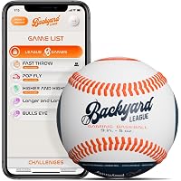 BACKYARD LEAGUE – The Official Gaming Baseball for all ages – New 2021 – Fun Baseball Gift – Connected Bluetooth…
