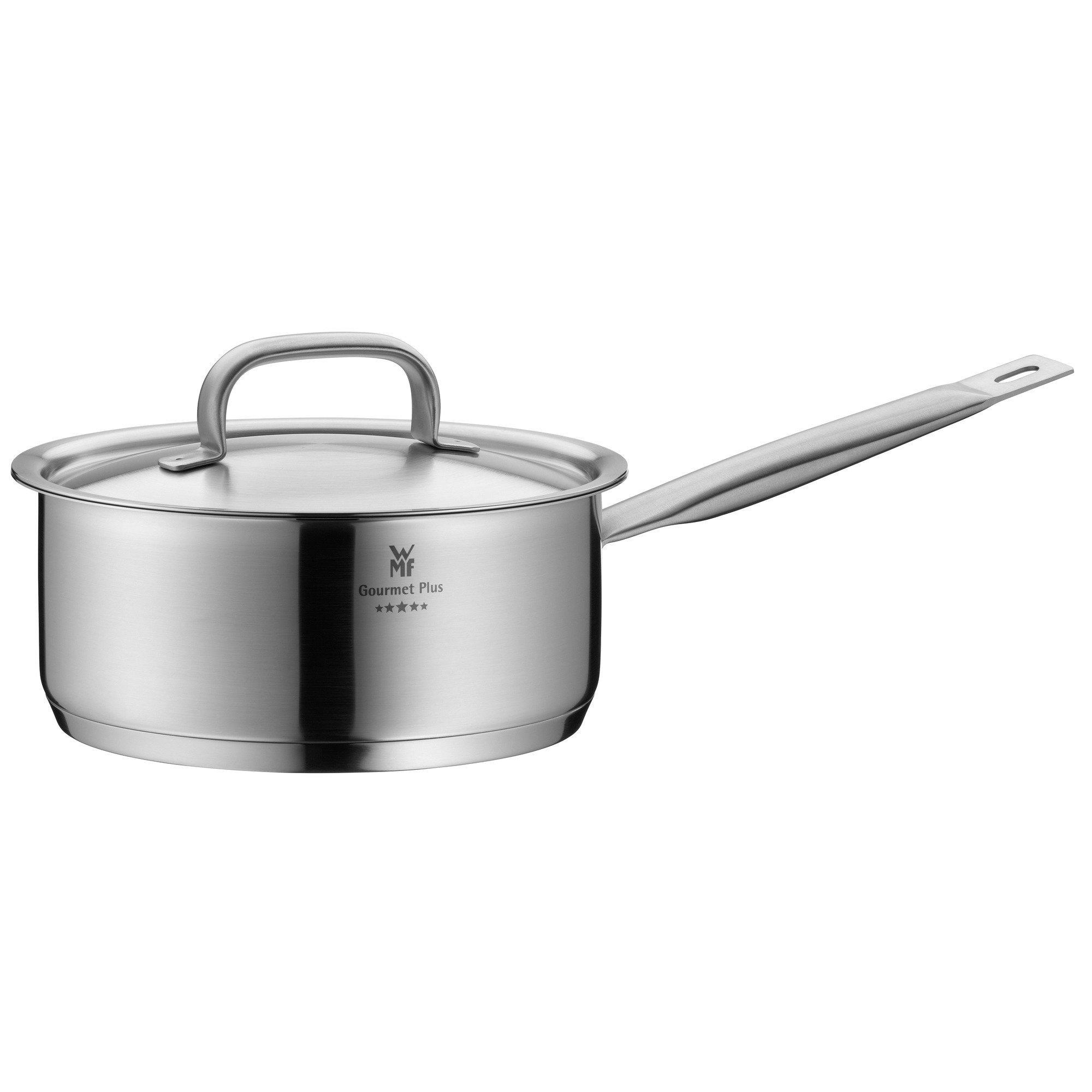 WMF Gourmet Plus 20cm Stainless Steel Saucepan with Lid, 2.5 Litres