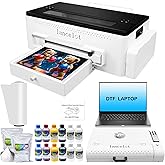 Lancelot A3 L1800 DTF Printer with Oven Roll Feeder, White Ink Circulation | DTF Transfer Printing Machine with Laptop bundle. Easy to operate, ideal for small business apparel &amp; home studio printing