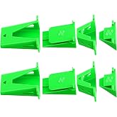 Ceoighe 2 Pack Jelly Roll Fabric Tube Maker for Quilting and Rugs, Green | jelly roll rug batting,Bias Tape Maker For jelly roll rugs,Quilting and DIY,Patented design,Model 676226