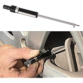 Acouto Brake Pad Measuring Tool Car Brake Pad Tester Vehicle Brake Pad Thickness Gauge Brake Pad Lining Measure Tool Automoti