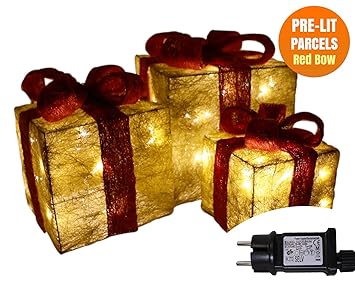 Amazonde Weihnachtsschmuck Leuchten Weihnachtspakete