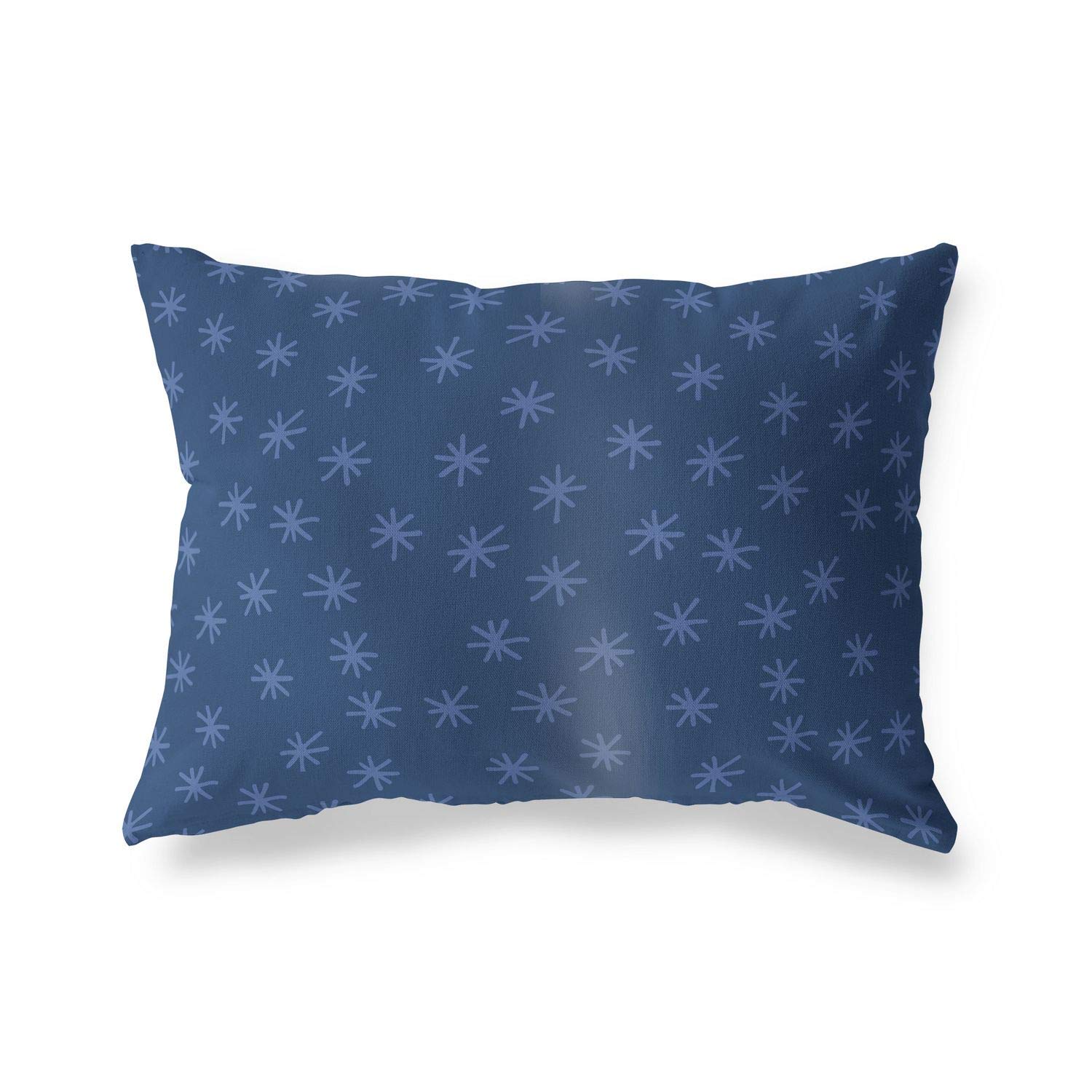BonaMaison Decorative Cushion Cover, Blue Throw Pillow Covers, Home Decorative Pillowcases for Livingroom, Sofa, Bedroom, Size: 45X60 Cm - Designed and Manufactured in Turkey