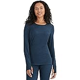 Terramar Womens Cloud Nine 4-Way Stretch Brushed ScoopShirt