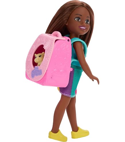 Amazon.com: Barbie Club Chelsea Doll, 6-inch Brunette with Fierce