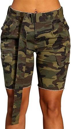 skinny camo shorts