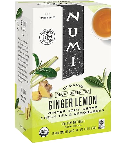 Amazon.com : NUMI Organic Yuzu Bancha Green Tea, 16 CT : Grocery
