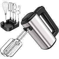Hand Mixer Electric,Senbowe Upgrade 250W 5-speed Electric Handheld Mixers with Storage Case, Easy Eject Button and 5…