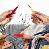AIOUNIYA 4 PCS Seam Ripper Set Large & Small Stitch Removers Scissors Box view 4