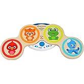Baby Einstein Magic Touch Drums Wooden Drum Musical Toy, Ages 6 months and up
