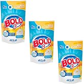Bold 3 Liquid Laundry Detergent, Aromas de Primavera Scent, 800mL, 3 Pack