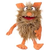 Living Puppets 14-Inch Friendly Monster Hand Puppet - Fine European Design, Ultra-Soft and Cuddly, Promotes Child Development, Safety Certified, Teacher-Recommended for Boys and Girls