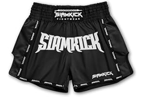 SIAMKICK Elite Muay Thai Shorts for Men Women Boxing Kickboxing High Grade MMA Fight Clothing Training Workout Trunks